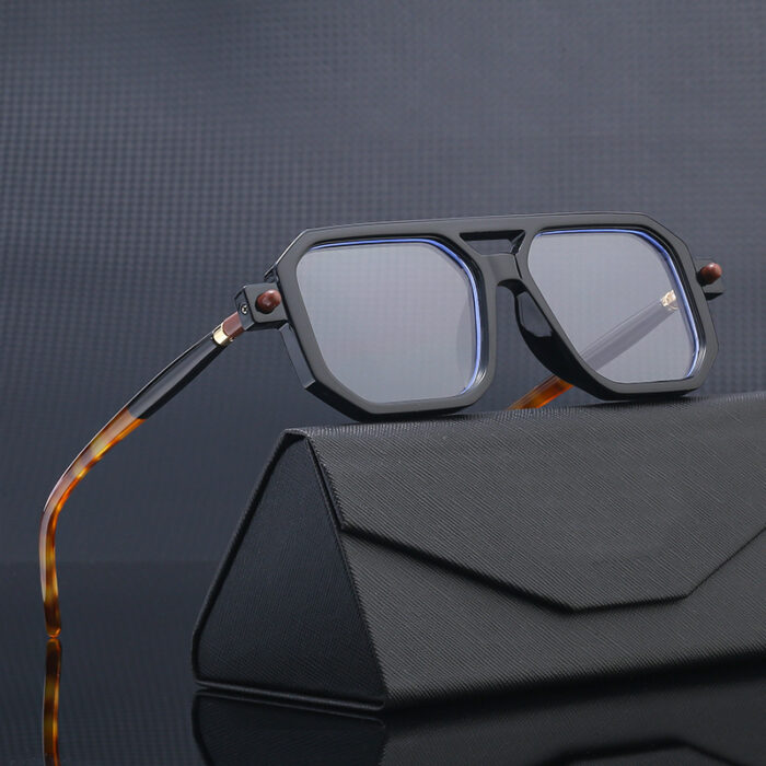 Fashion Sunglasses Women's Thick Frame Square Frame Glasses - Image 1