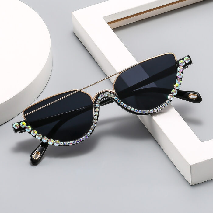 Round Face Korean Fashion Boundless Sun Glasses Driving Catwalk - Image 7