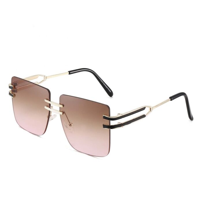 New Fashion Frameless Square Glasses - Image 6