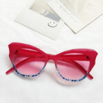European And American Cat Eye Sun Glasses Jelly Color - Image 3
