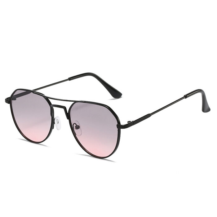 European And American Fashion Retro Metal UV Sun Glasses - Image 3