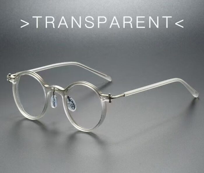 Retro Artistic Glasses Frame Unisex - Image 6