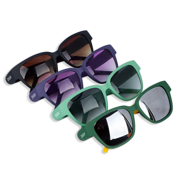 Sunglasses Multifunctional Glasses Flared Tube - Image 1