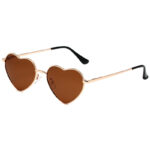 Women's Cute Heart Polarized Sun Glasses - Image 9