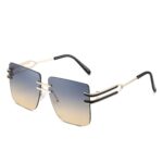 New Fashion Frameless Square Glasses - Image 4