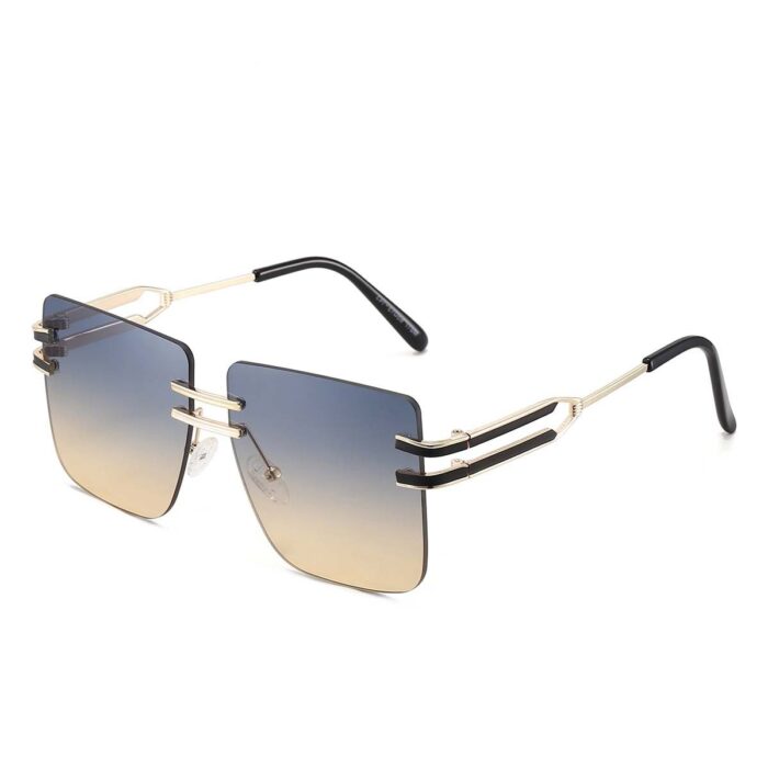 New Fashion Frameless Square Glasses - Image 4