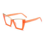 European And American Ins Cat Eye Frame Trendy All-match Anti-blue Light Glasses - Image 5