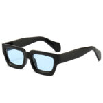 Retro Concave Frame Wide Foot Square European And American Sun-proof Sun Glasses - Image 4