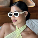 European And American Retro Oval Small Frame Sun Glasses - Image 9