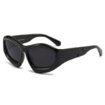 Men And Women Riding Outdoor Personality Concave Shape Sun Glasses - Image 10