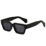 Retro Concave Frame Wide Foot Square European And American Sun-proof Sun Glasses - Image 7