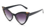 Women's Personalized Cat Eye Sunglasses Large Frame Vintage Sunglasses Sexy Catwalk Glasses - Image 2