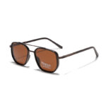 Polarized Sun Glasses Polygon Square Sunglasses - Image 9