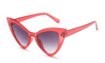 Women's Personalized Cat Eye Sunglasses Large Frame Vintage Sunglasses Sexy Catwalk Glasses - Image 5
