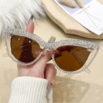 Round Face Korean Fashion Boundless Sun Glasses Driving Catwalk - Image 2