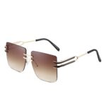 New Fashion Frameless Square Glasses - Image 2