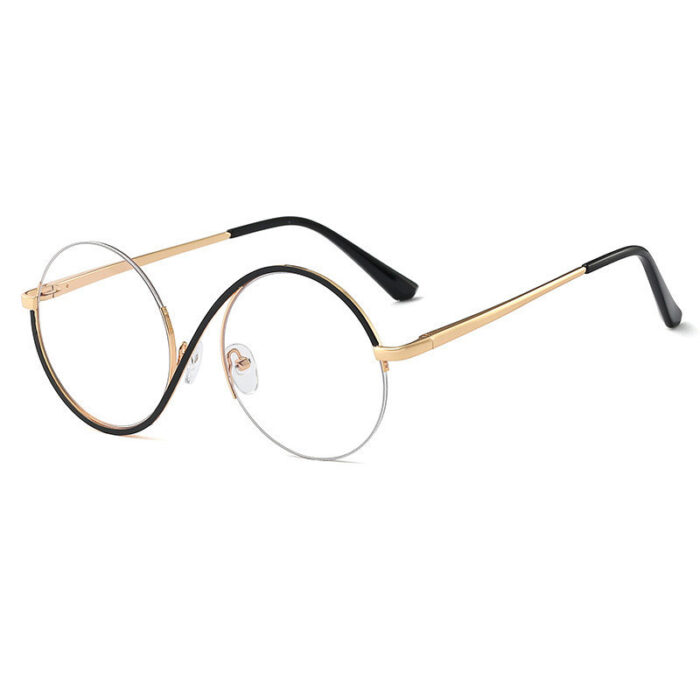 Metal Half Frame Optical Anti Blue Glasses - Image 3
