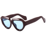 Men's Irregular High Sense Hip Hop Sun Glasses - Image 8