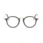 Retro Anti Blue Ray Computer Glasses Women Round Eye Glass Men Blue Light Blocking Fashion Eyewear Optical Frames - Image 2
