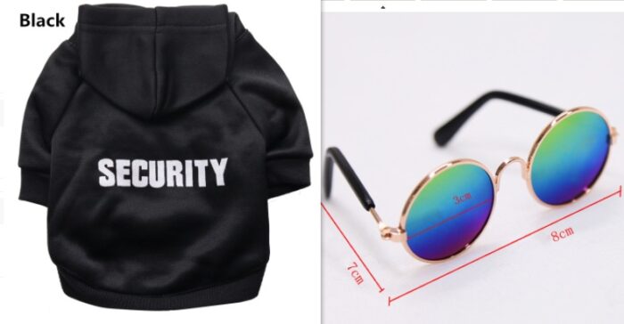 Trendy Vintage Round Pet Glasses - Image 4
