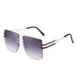 New Fashion Frameless Square Glasses - Image 7