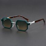 Retro Polygon Exquisite Sun Glasses Women - Image 2