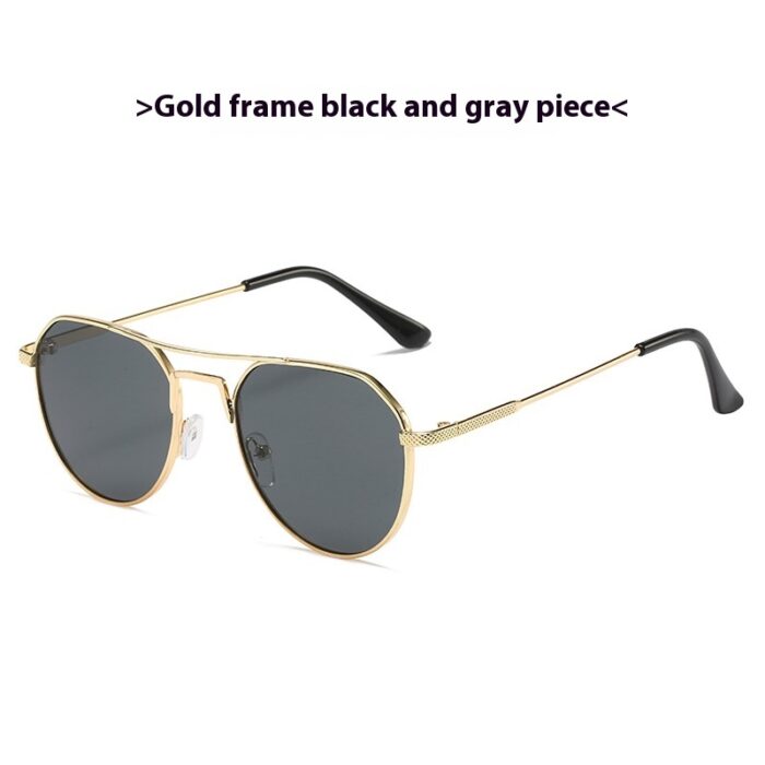 European And American Fashion Retro Metal UV Sun Glasses - Image 9