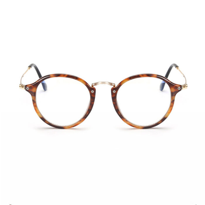 Retro Anti Blue Ray Computer Glasses Women Round Eye Glass Men Blue Light Blocking Fashion Eyewear Optical Frames - Image 5