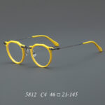 New Glasses 5812 Retro Glasses Rim Metal Optical Glasses - Image 8
