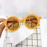 Decorative Sunglasses Trendy Children Sun Frosted Glasses - Image 3
