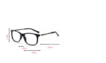 With Chain Classic Style Same Style Optical Glasses Female Anti-blue Light Eye Protection Rayban - Image 3