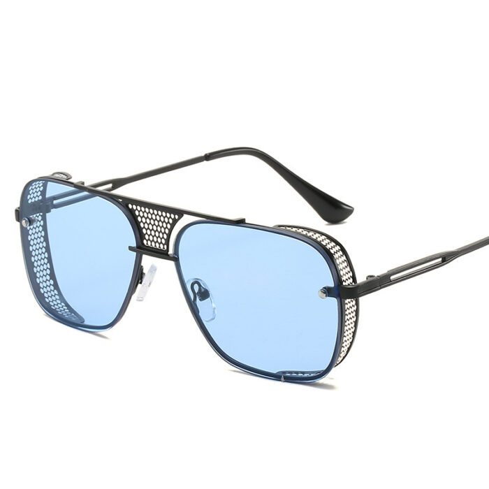 Steampunk Men's Sunglasses Cross-border Metal Hollow Glasses - Image 3