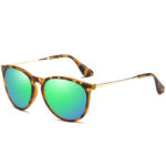Retro Simple Polarized Sunglasses, Couple Cat Eye Glasses, Colorful Toad Sunglasses - Image 2